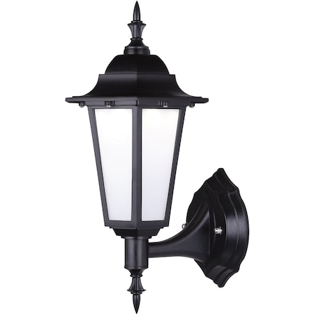 Canarm Black 15 In. LED Outdoor Wall Fixture BRWL-SH10T-N-BK